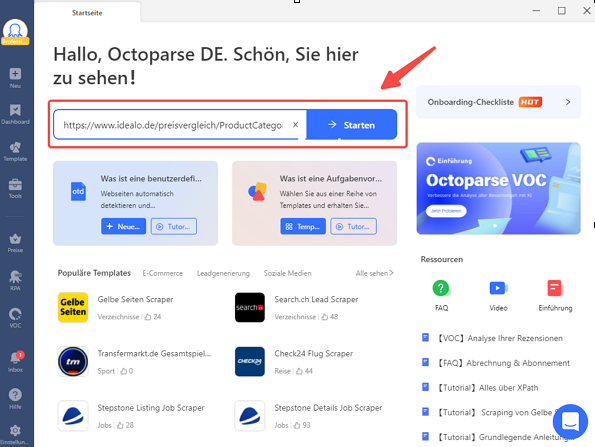 Octoparse 👉 das Scrapen von Preisvergleichen vereinfacht