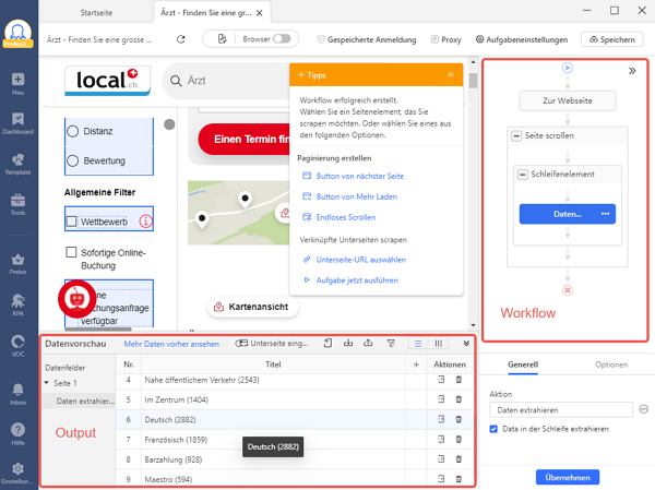 Automatisch Workflow erstellen