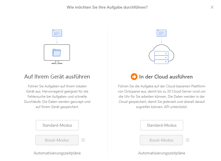 Cloud-Extraktion