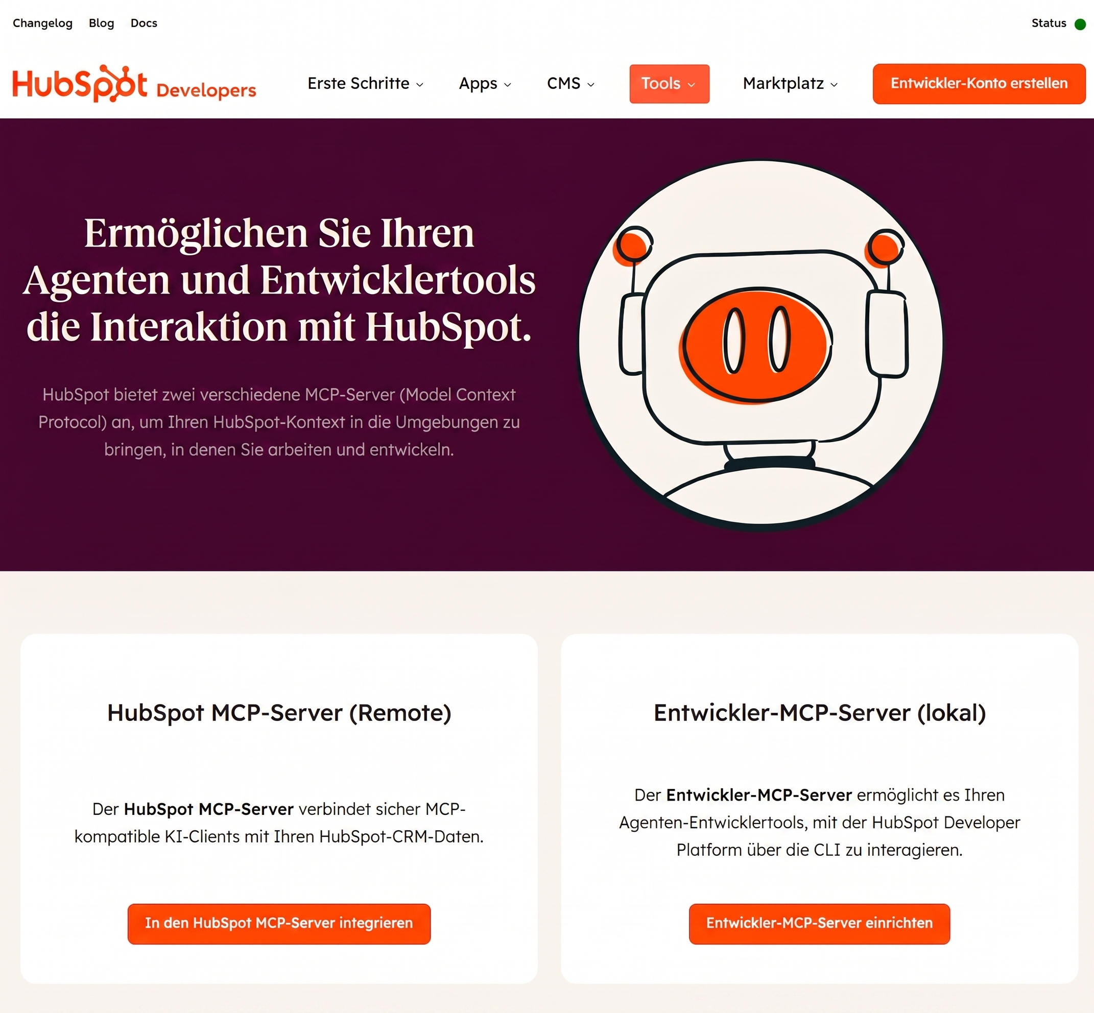 HubSpot MCP für CRM
