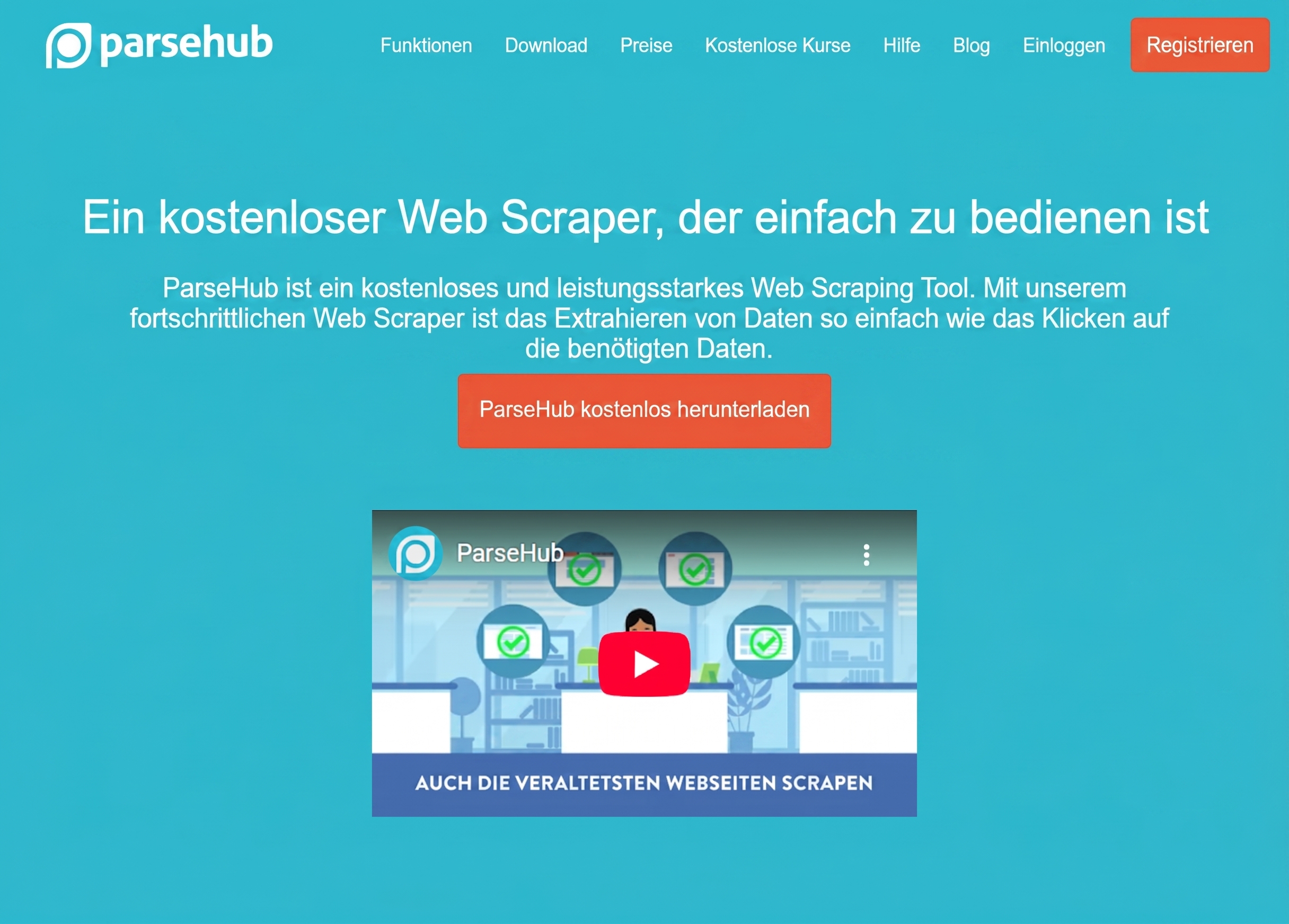 Parsehub Web Scraper