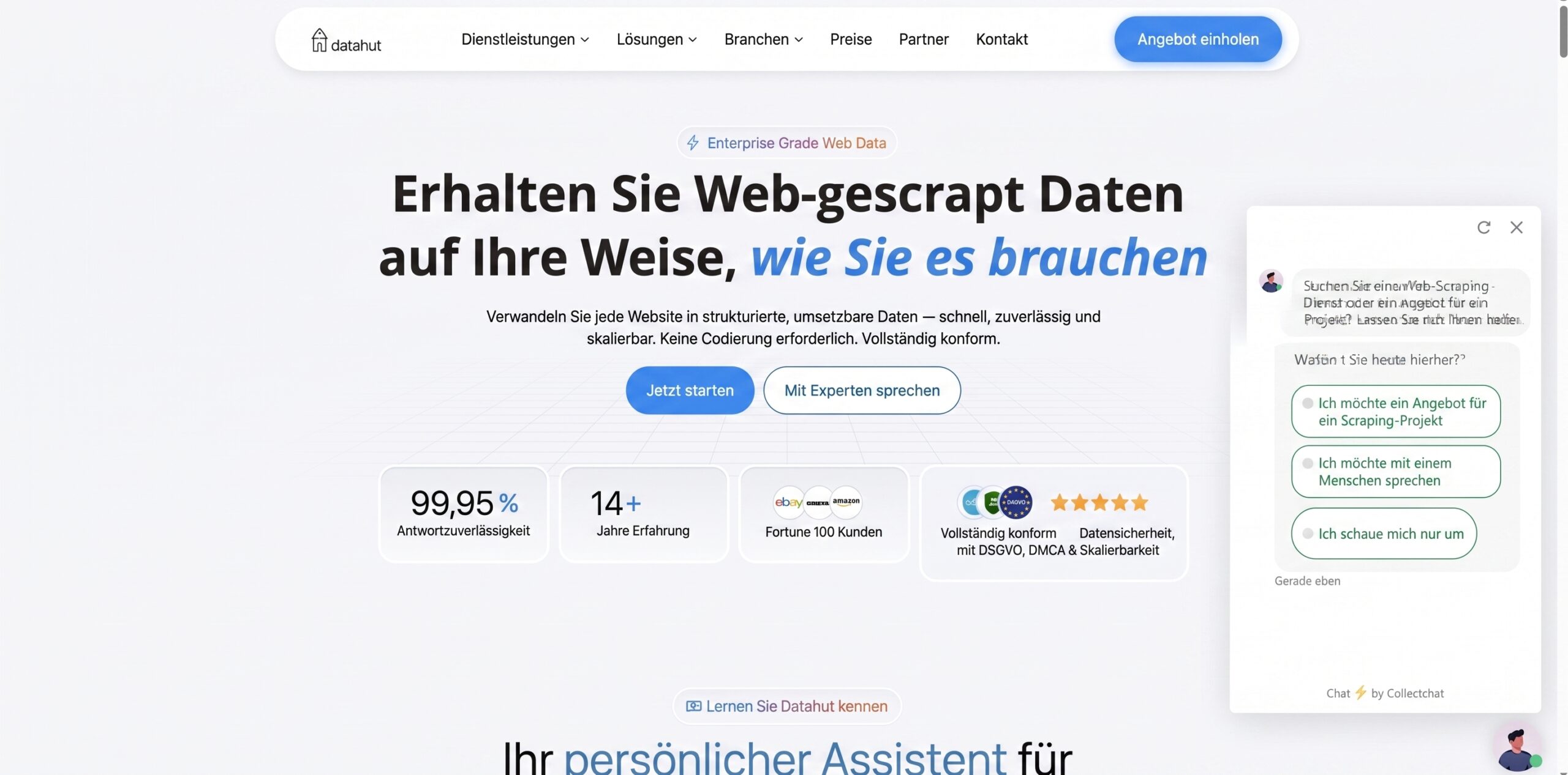Datahut Managed Scraping