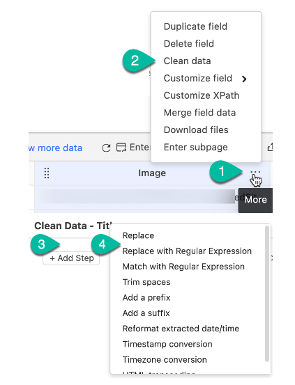 octoparse regex tool