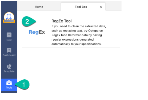 octoparse regex free tool