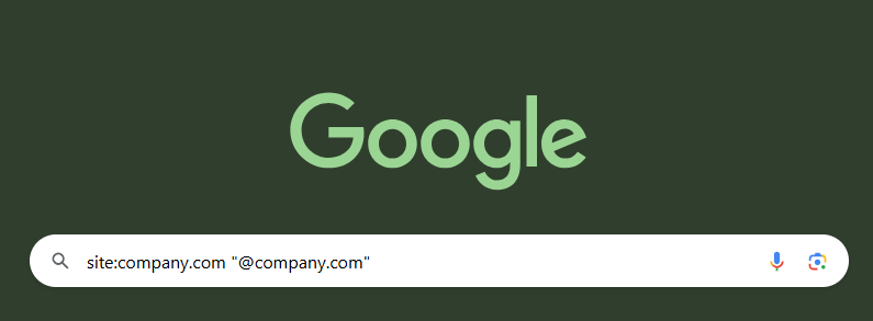 google is a typical dynamic website