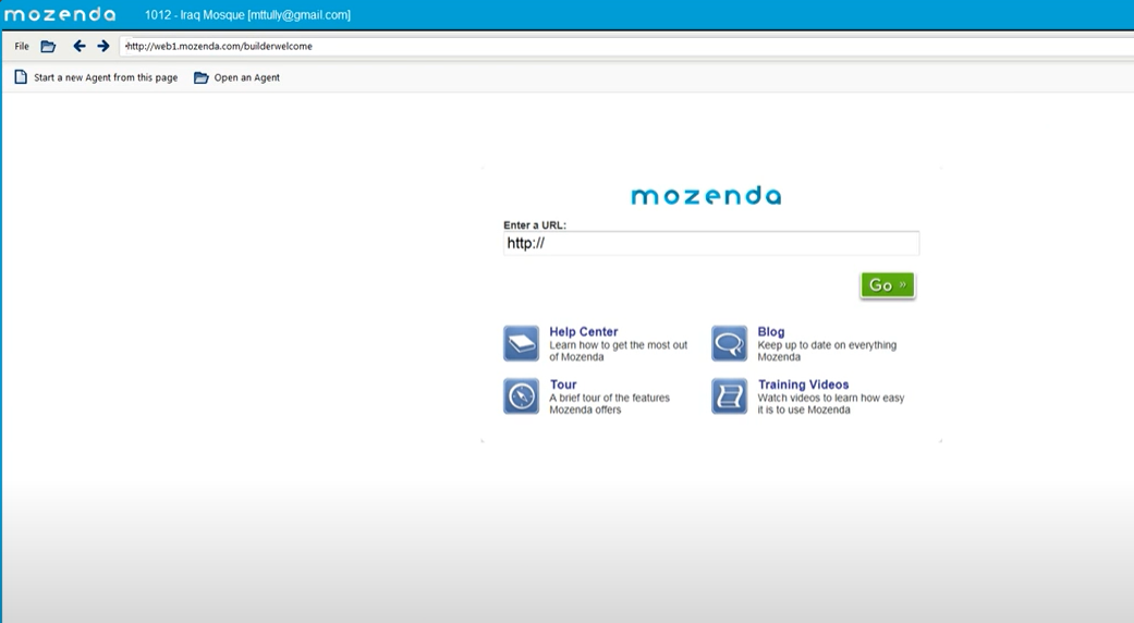 mozenda as a web scraper with free trial