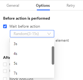 add wait interval in Octoparse to fix 500 error