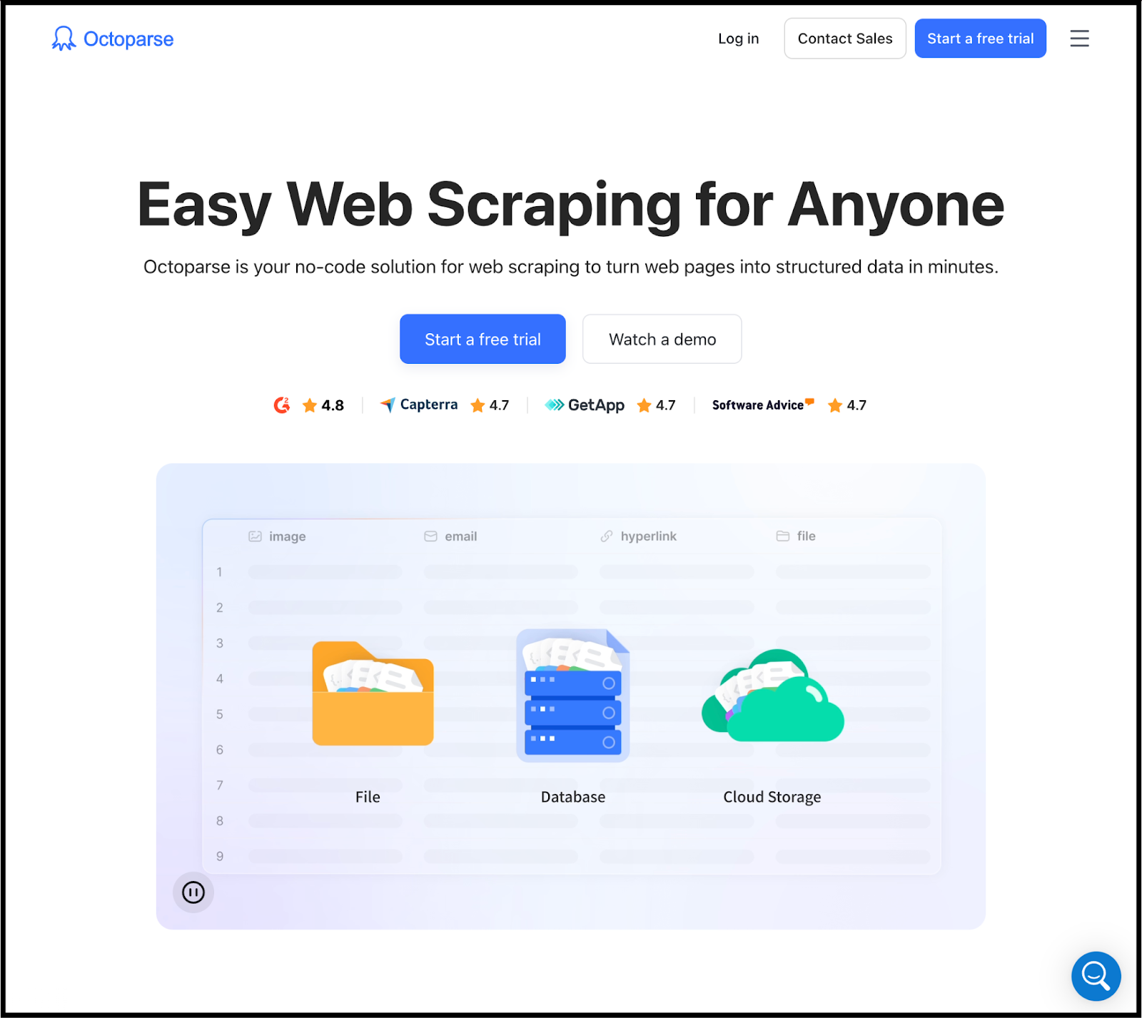 extract youtube transcripts using octoparse