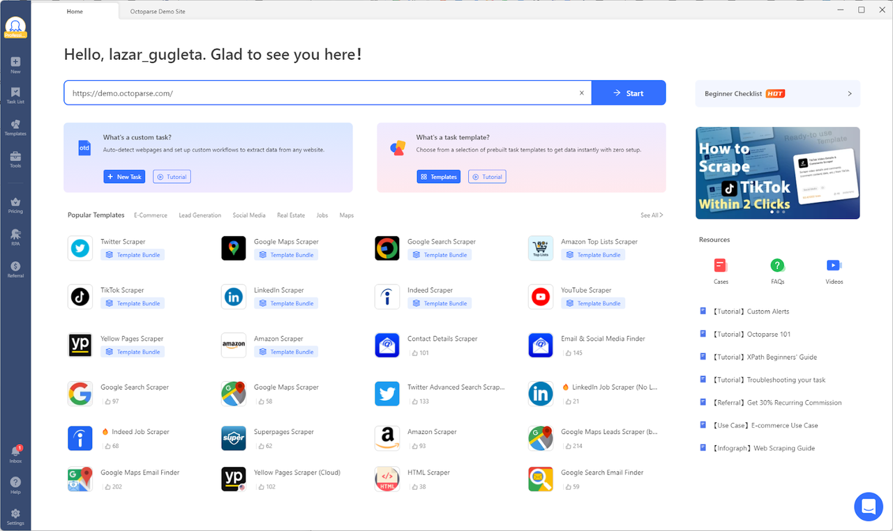octoparse browser automation