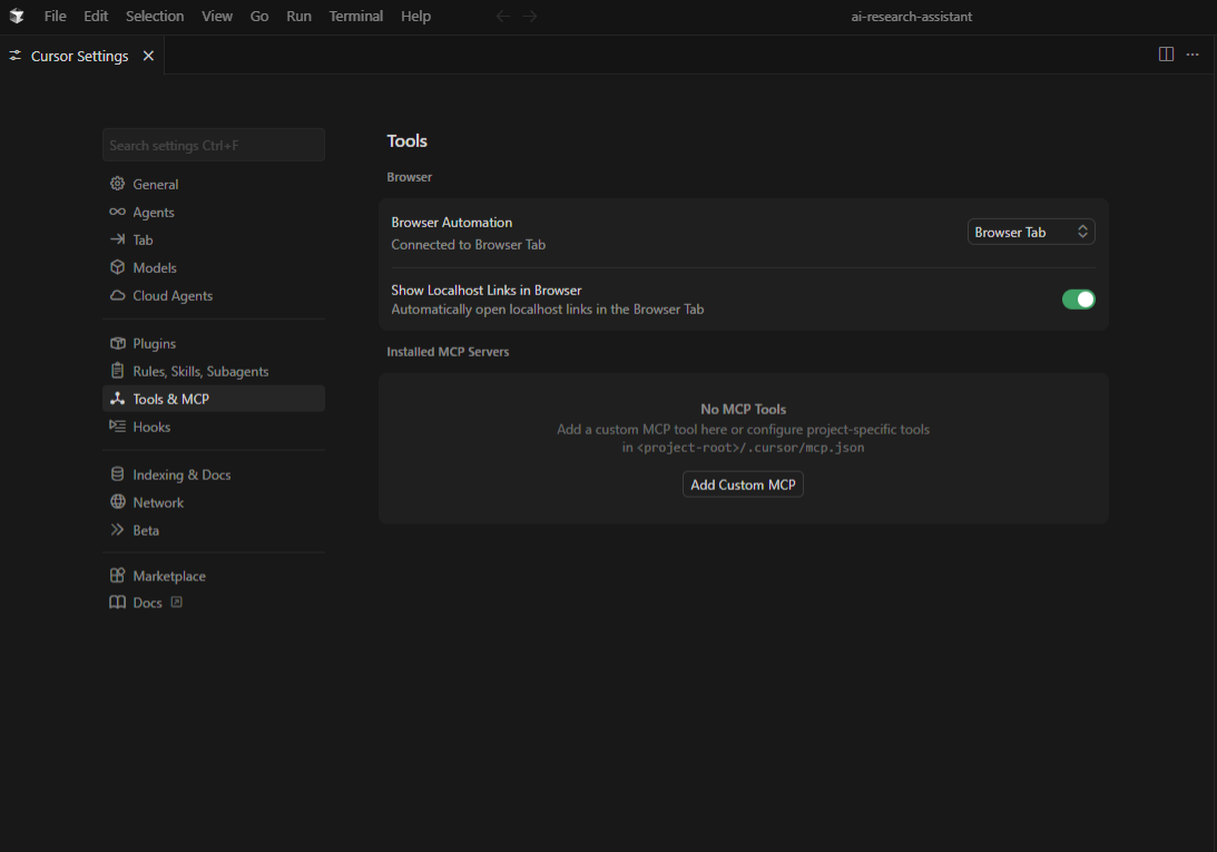 Cursor AI and Octoparse MCP