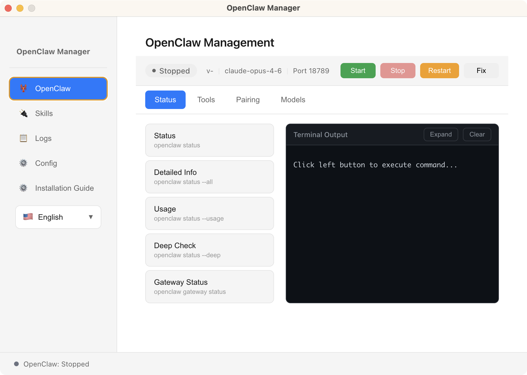 openclaw dashboard