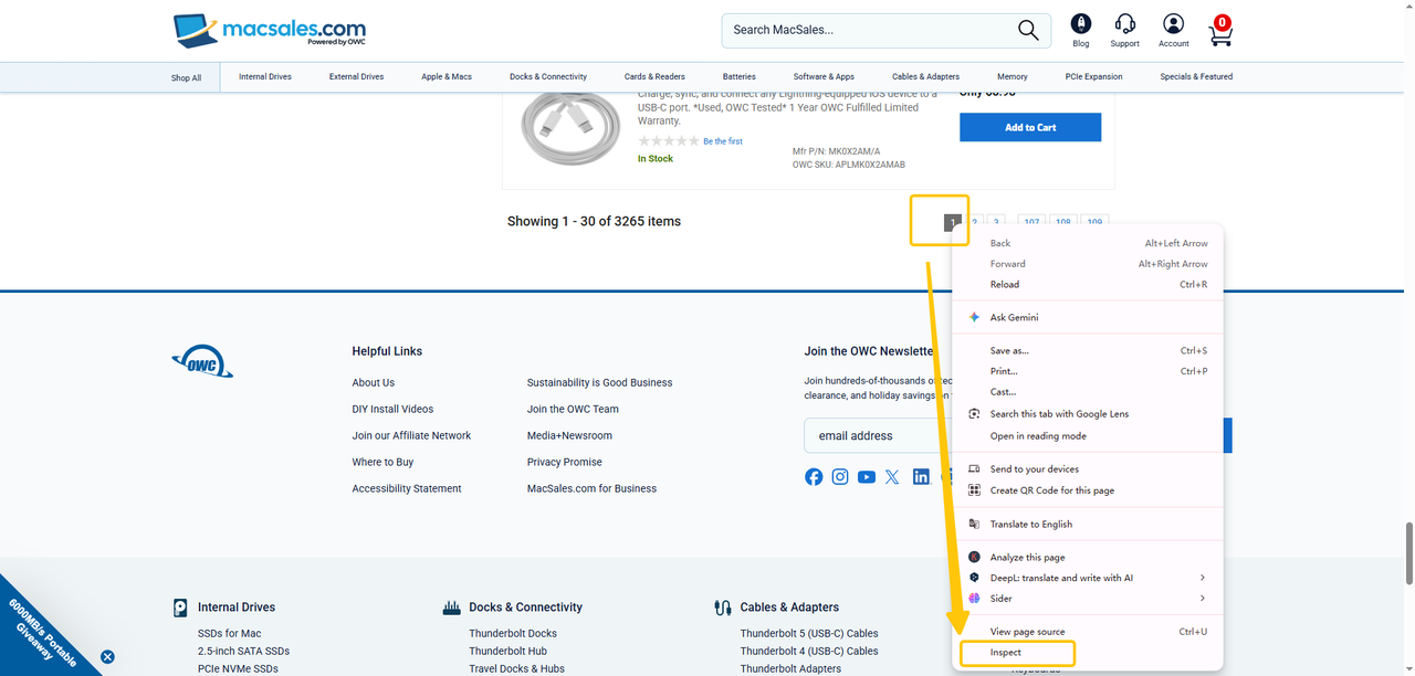 page number pagination setup in octoparse