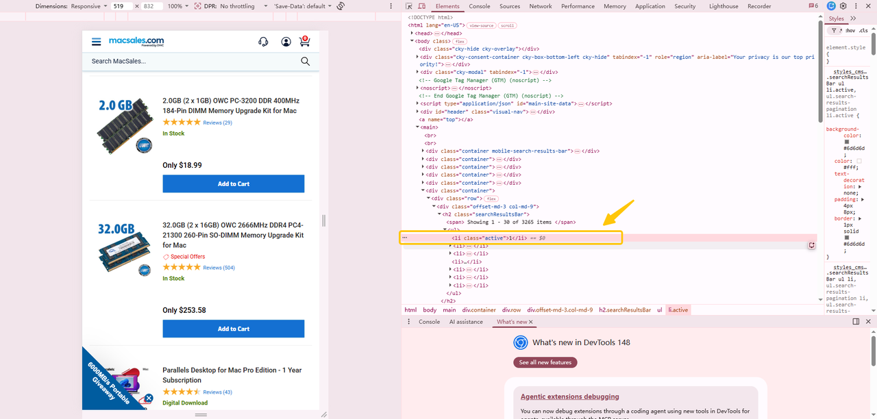 page number pagination setup in octoparse