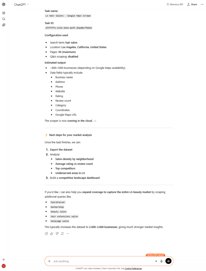 start octoparse scraping tasks