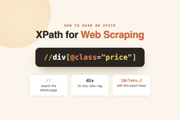 xpath for web scraping