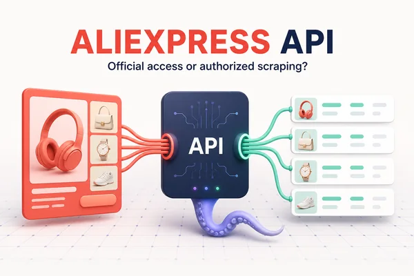 AliExpress API access options for official and authorized data workflows