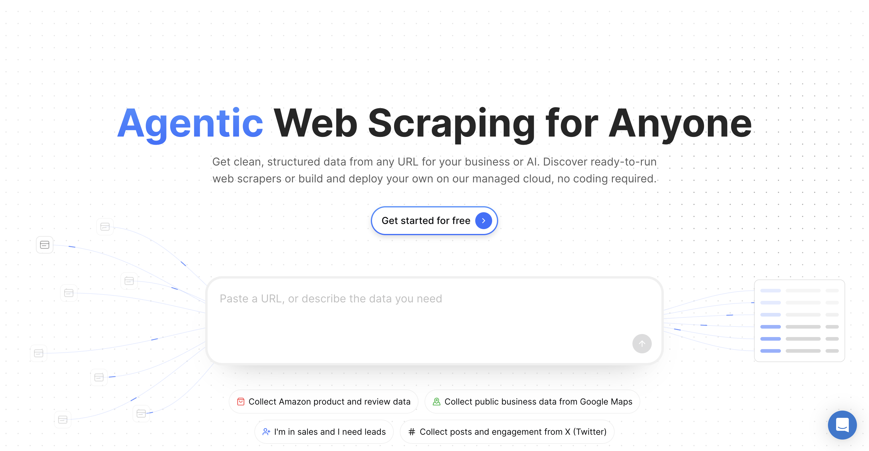 Octoparse‘s AI assistant