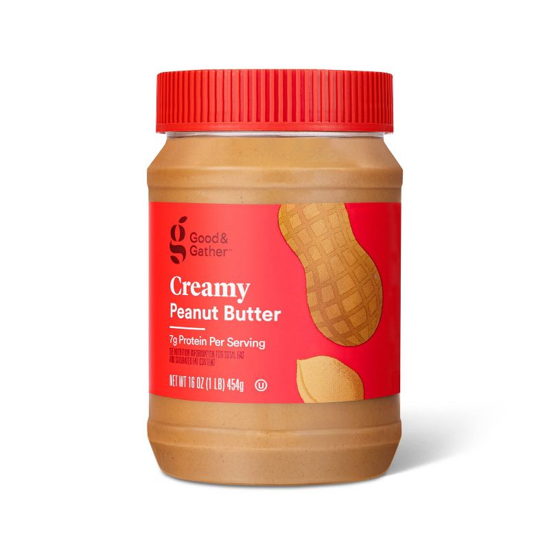 Good & Gather creamy peanut butter, 16 oz jar