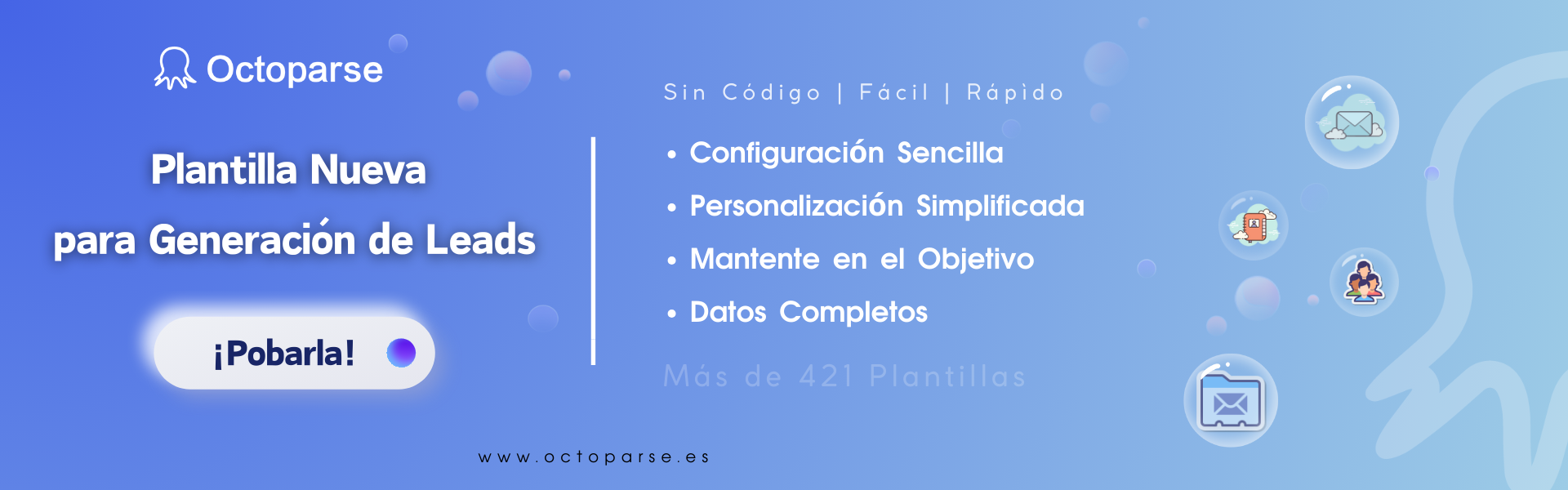 plantillas de scraper octoparse