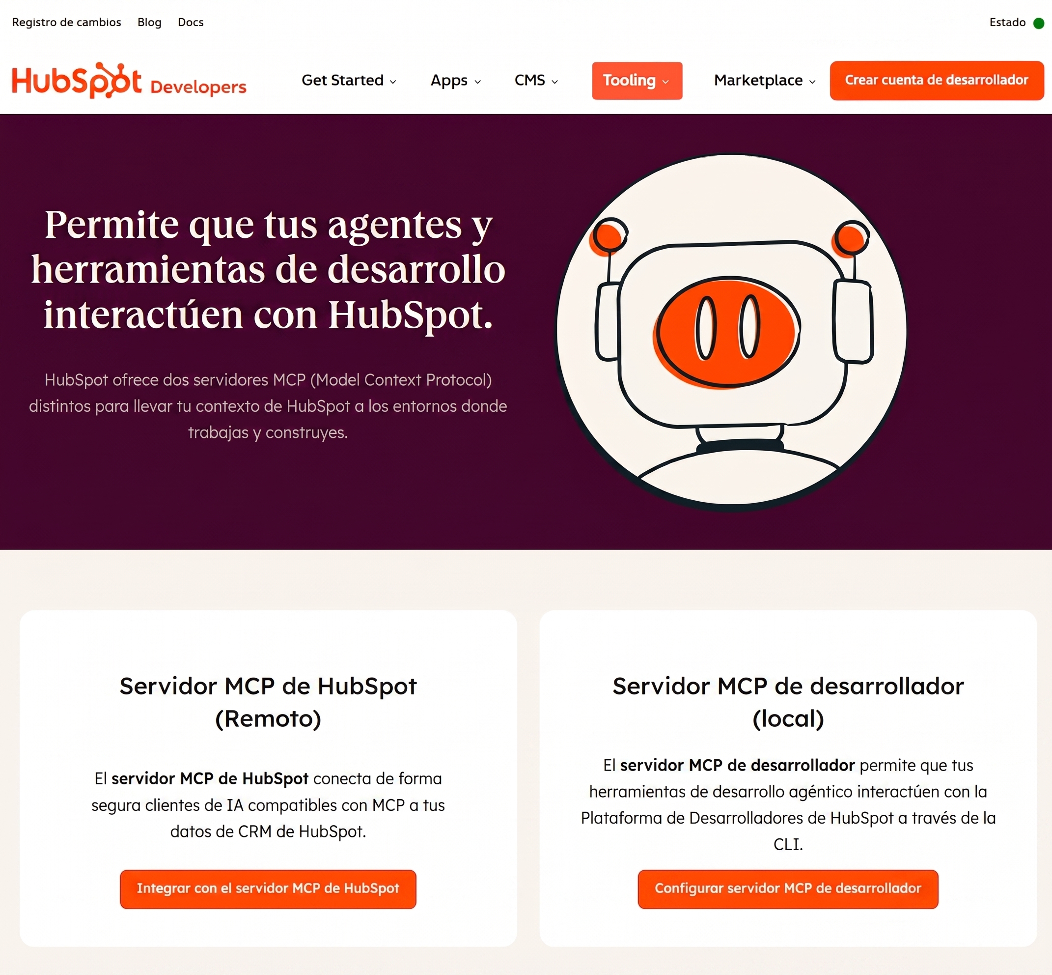 HubSpot MCP para gestión de CRM