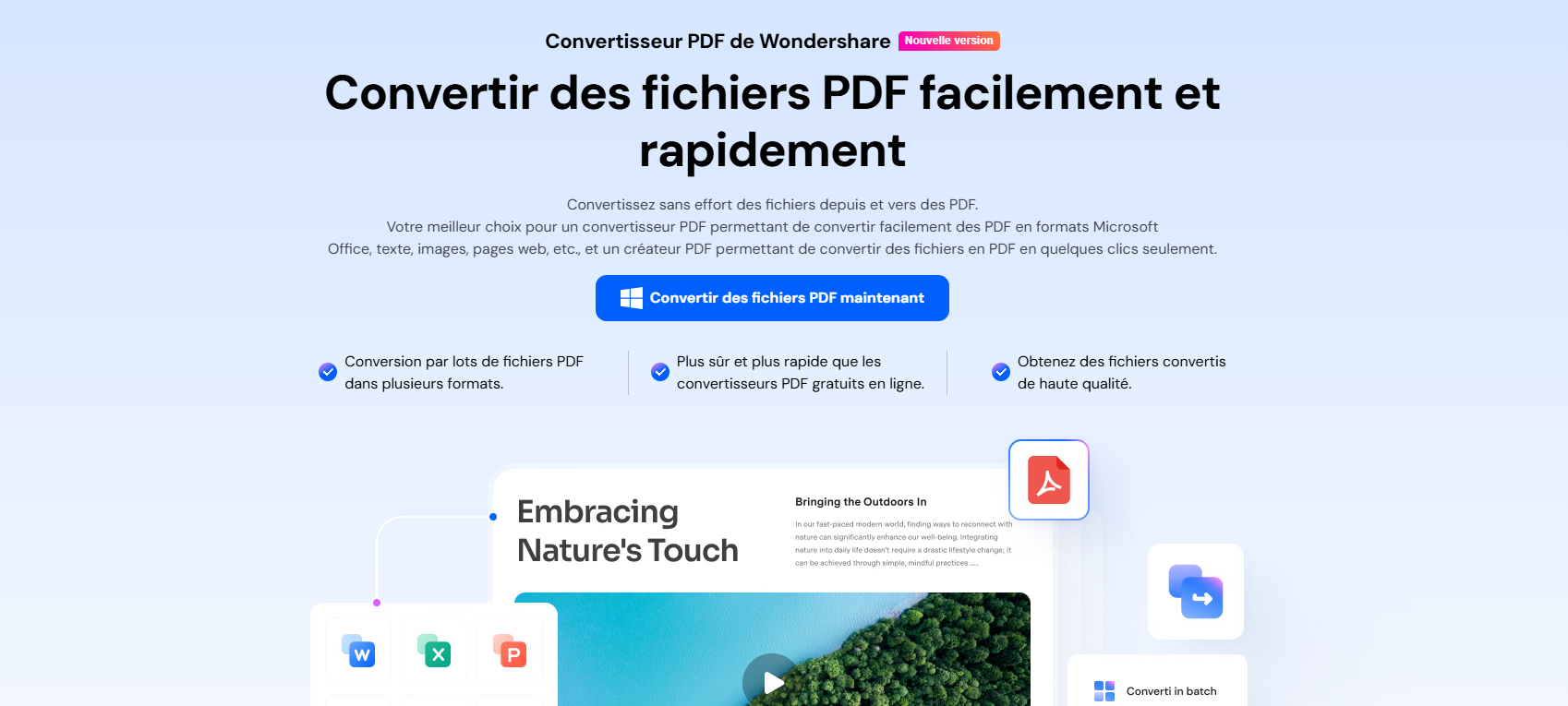 PDFelement - convertisseur PDF en CSV