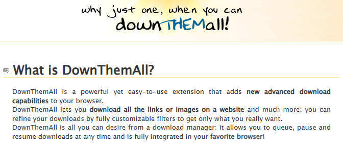 DownThemALL