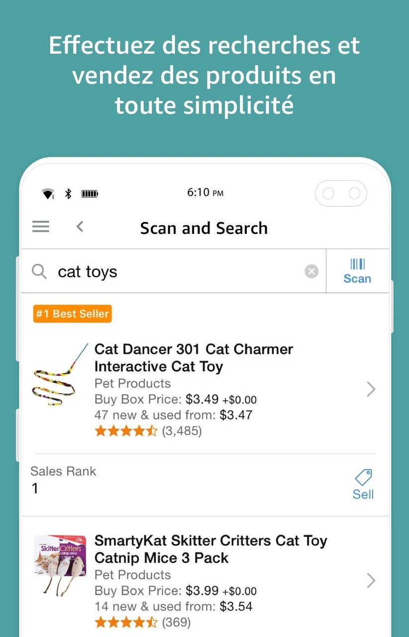 Amazon Seller App - Comprendre Amazon et le marché