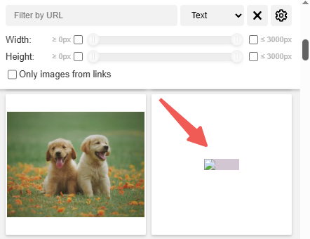 plusieurs images ne s’affichaient pas sur Image Downloader