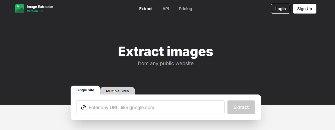 Image Extractor pour télécharger image d'un site web