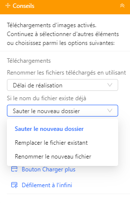 Renommer les fichiers sur Octoparse