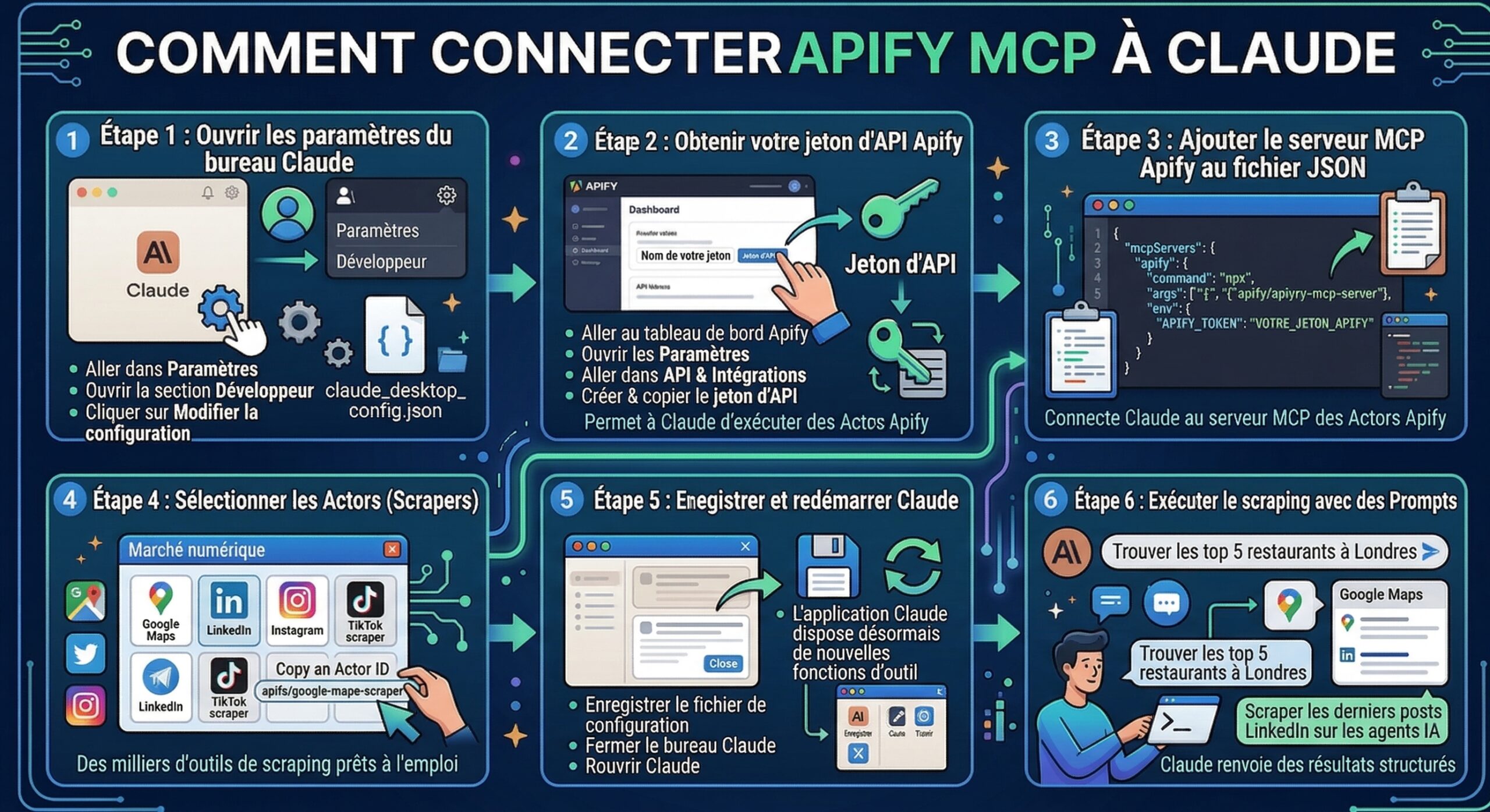 Avis sur le MCP Apify pour l'automatisation no code