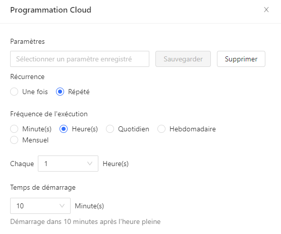 Programmation Cloud Octoparse pour suivre les réapprovisionnements du Midea PortaSplit à intervalles réguliers