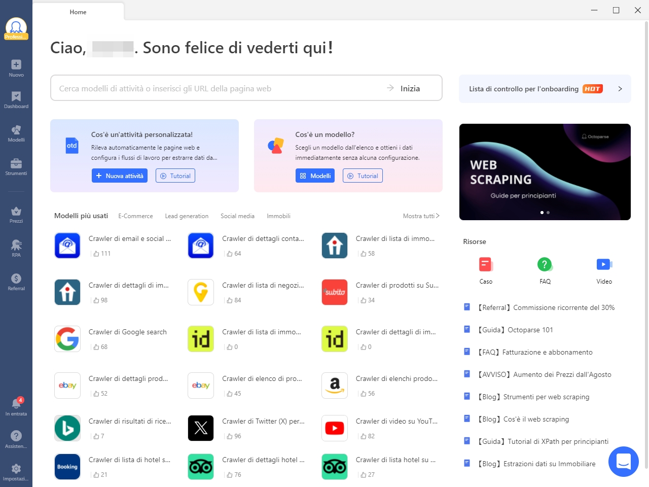 free web scraper Octoparse