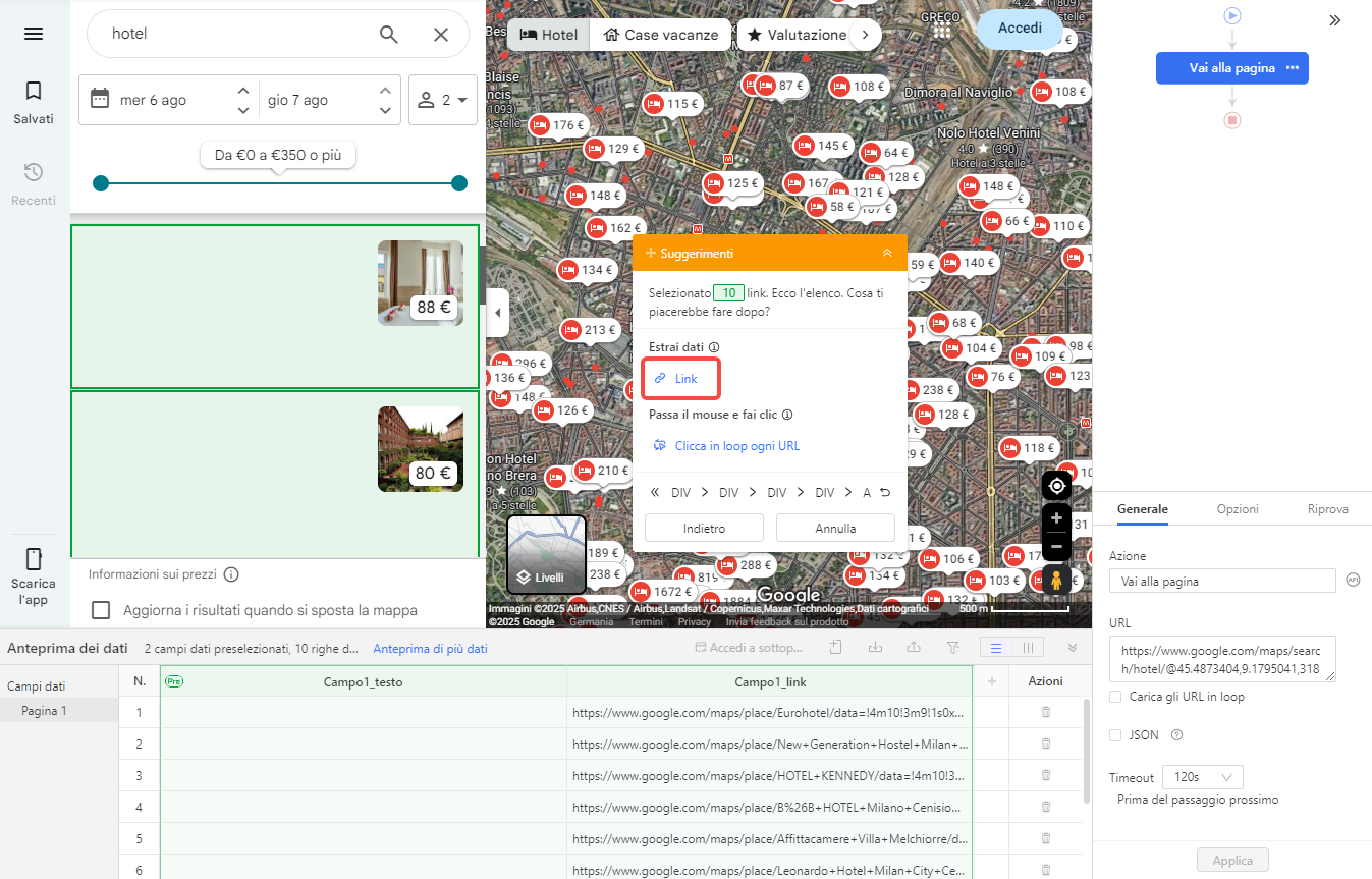 crea una nuova attività