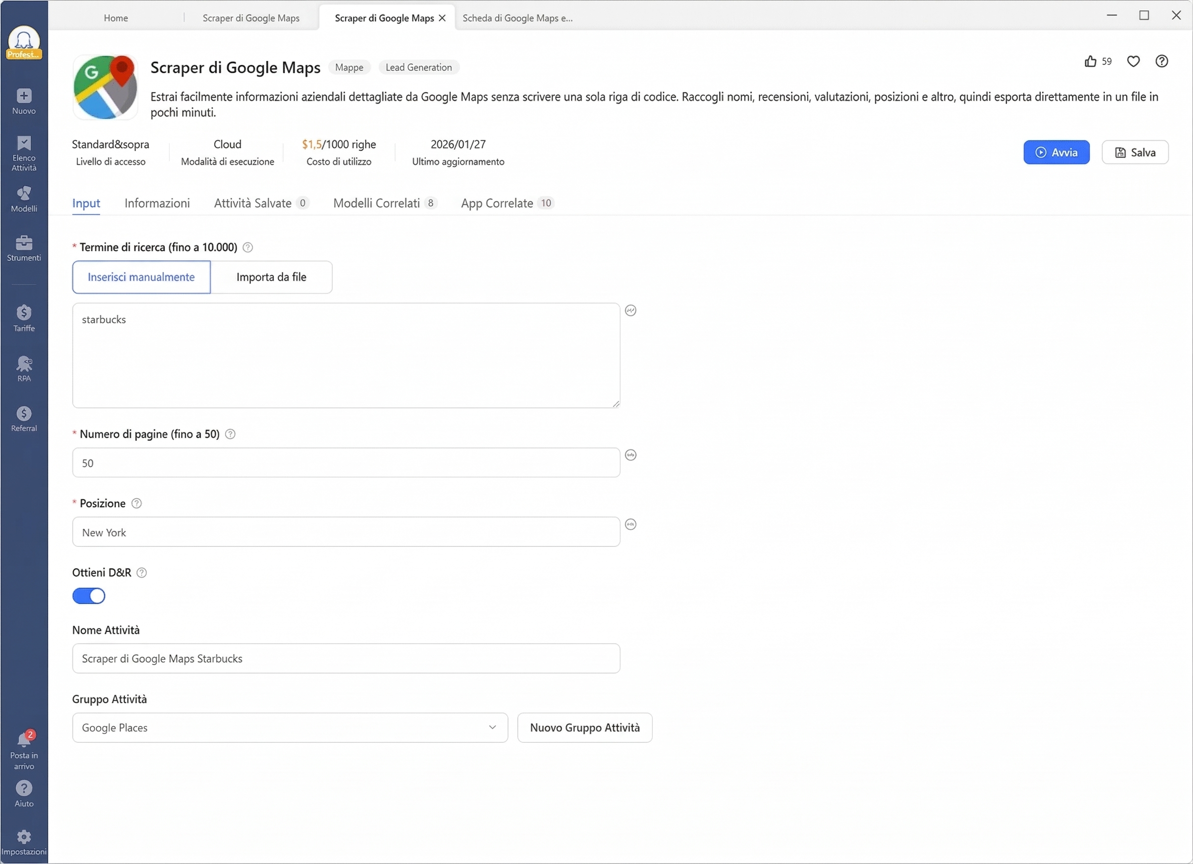 google maps advanced scraper