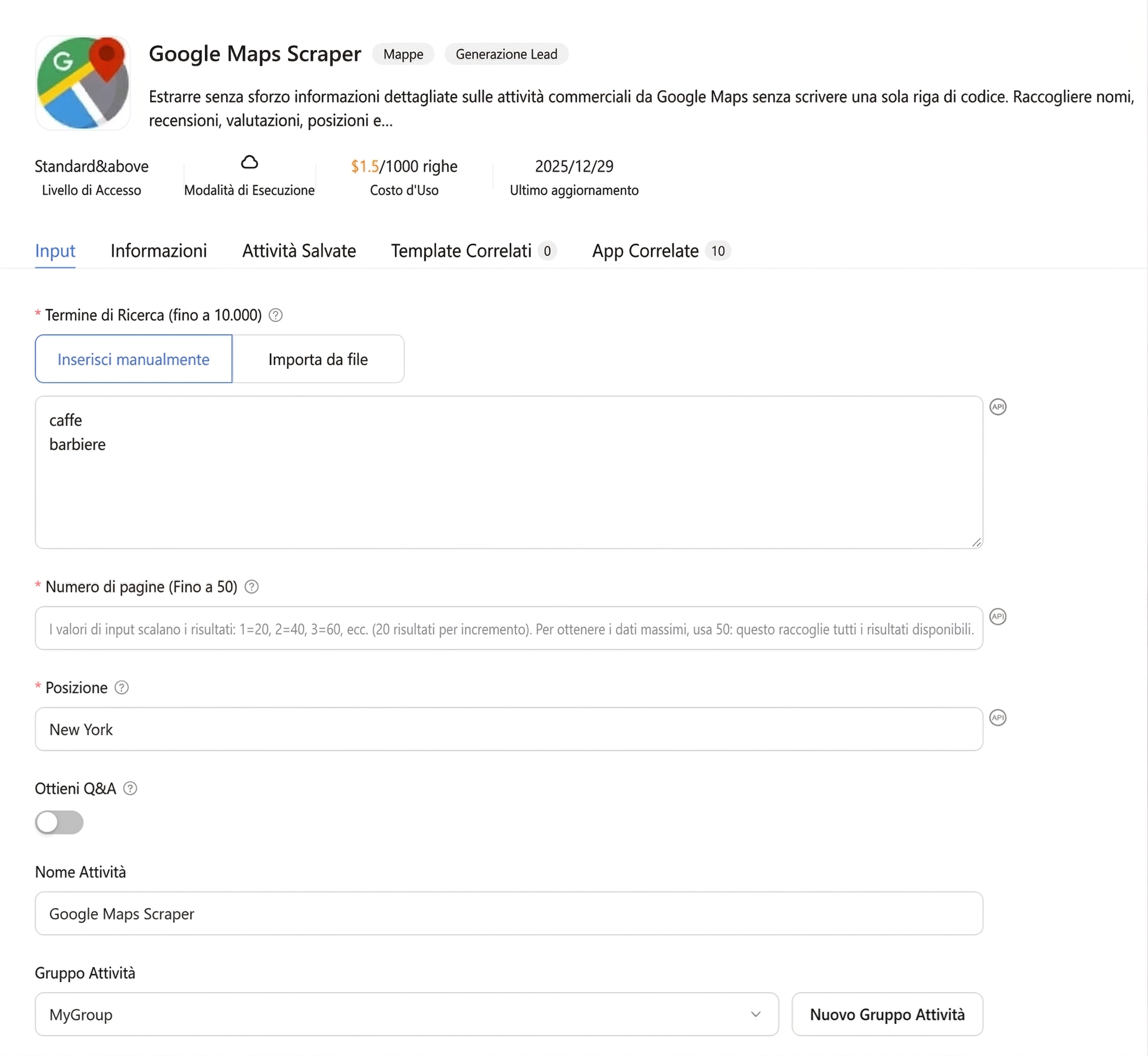 google maps advanced scraper