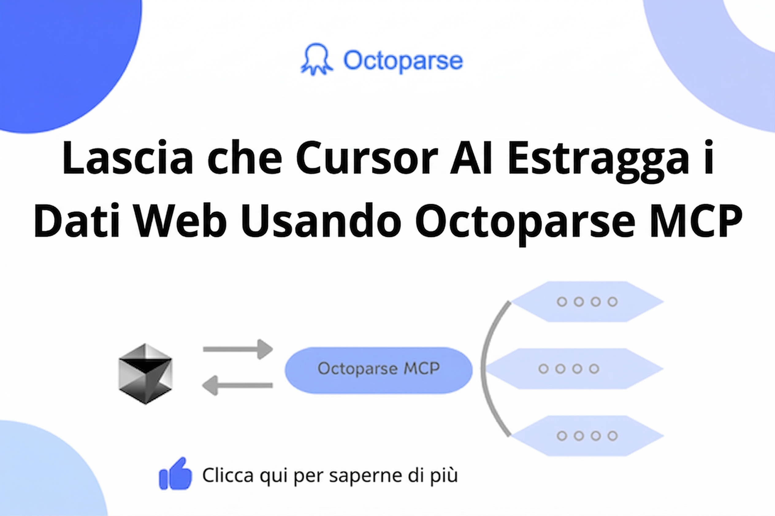 Octoparse MCP in Cursor per Agenti AI Autonomi
