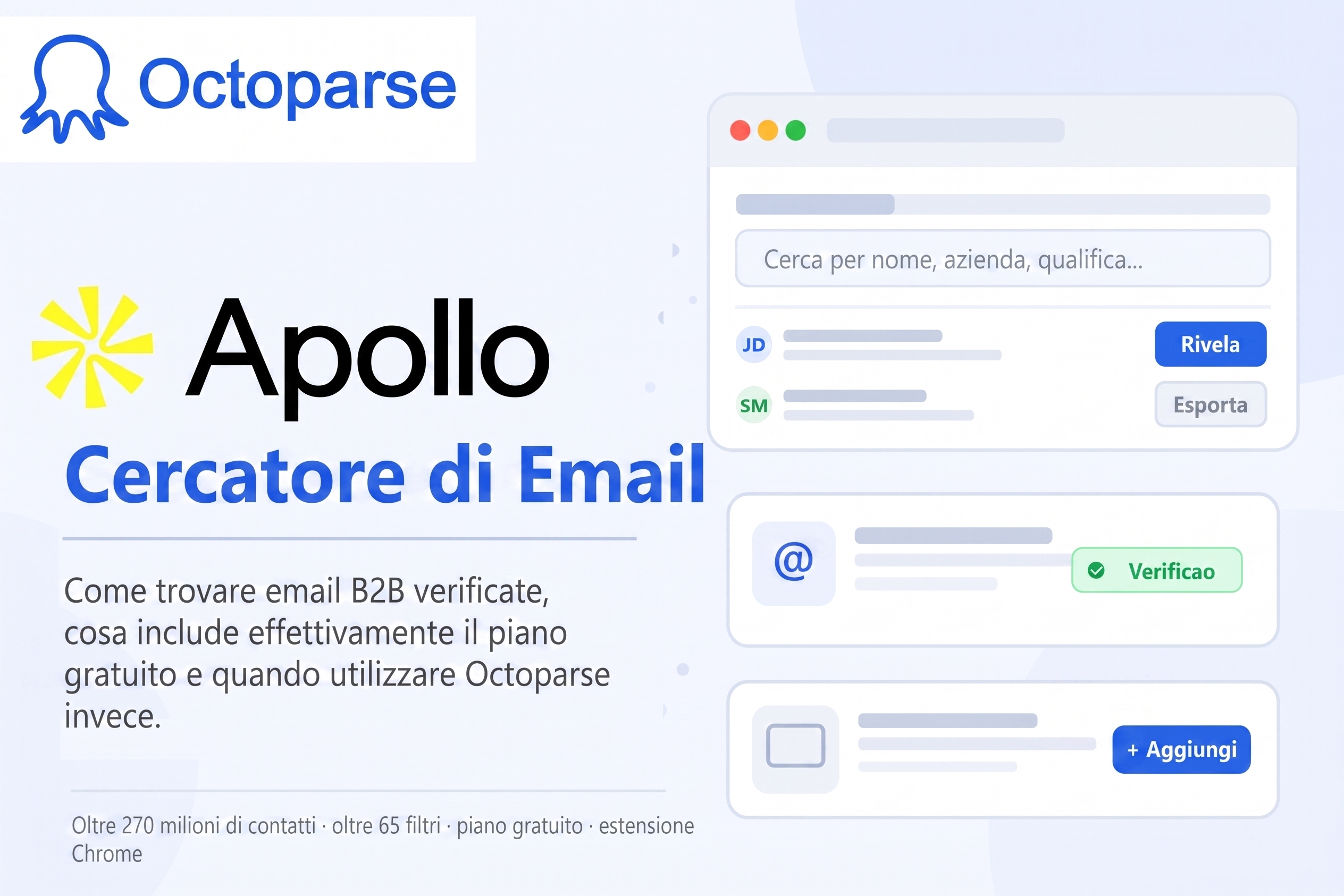 Guida ad Apollo Email Finder per lo Sviluppo Commerciale B2B