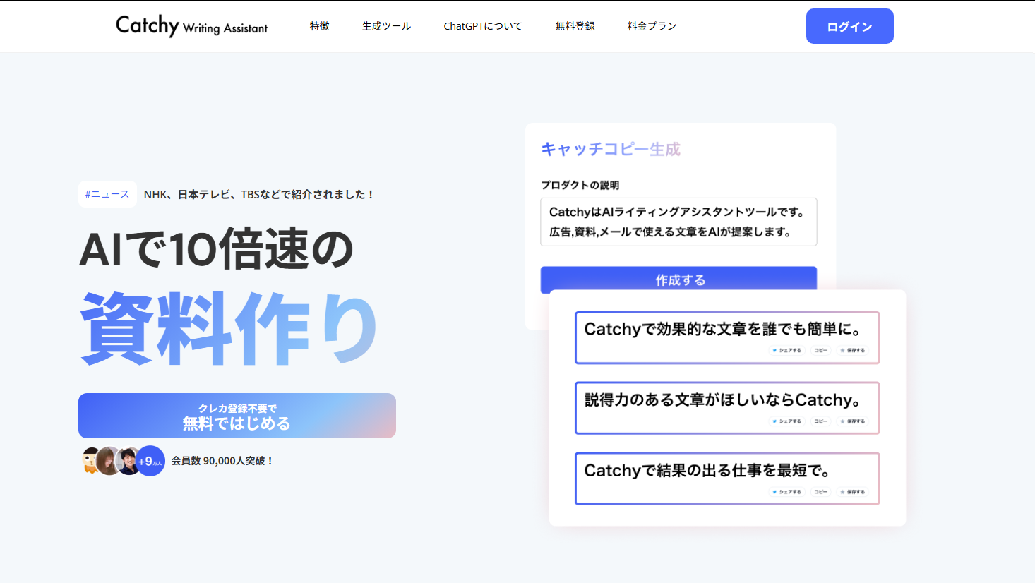 Catchy,キャッチー,生成AI