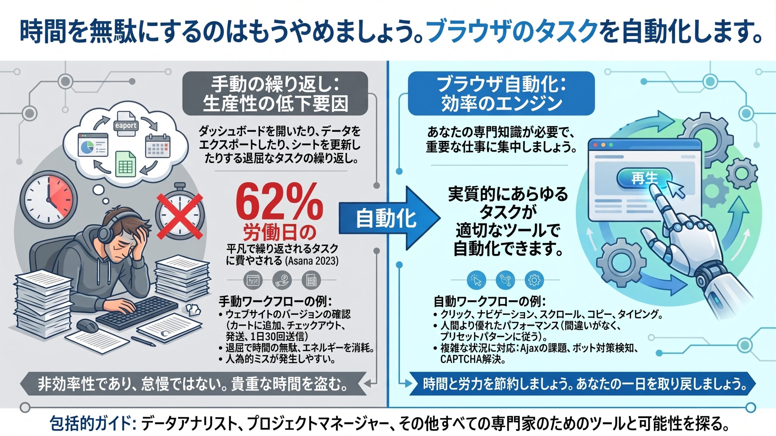 ブラウザ自動化の完全ガイド