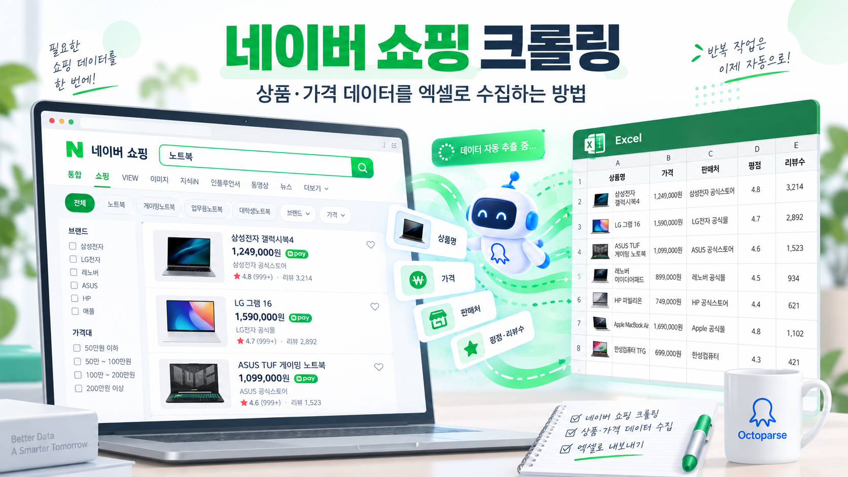 네이버 쇼핑 상품·가격 데이터를 크롤링하는 방법